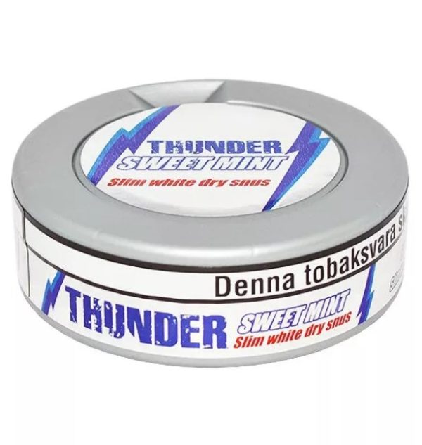 THUNDER Sweet Mint Slim White Dry